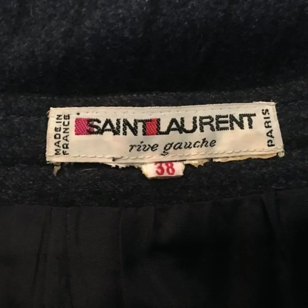 Vintage Saint Laurent Rive Gauche Skirt Size EU38 Measures 24x20